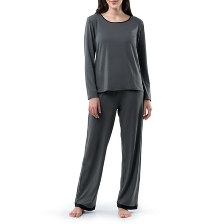 Fruit of the Loom Women s and Women s Plus Soft & Breathable Long Sleeve Pajama Set 2-Piece
Fruit of the Loom Women s and Women s Plus Soft & Breathable Long Sleeve Pajama Set 2-Piece