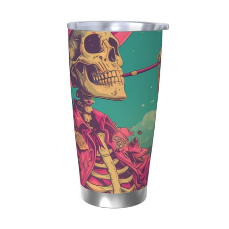 Lukts Western Desert Skull Cowboy (2) for 20OZ Car Cup Stainless Steel Direct Drinking Straw Thermos Cup Suitable for Office Travel and Car-Without Straw
Lukts Western Desert Skull Cowboy (2) for 20OZ Car Cup Stainless Steel Direct Drinking Straw Thermos Cup Suitable for Office Travel and Car-Without Straw