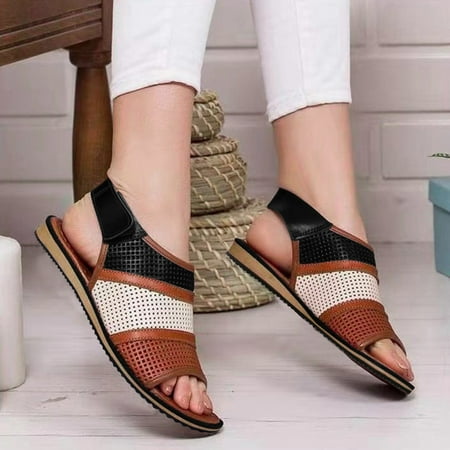 uikmnh Women Shoes Women s Fashion Breathable Leather Fish Mouth Hollow Flat Roman Sandals Black 7
uikmnh Women Shoes Women s Fashion Breathable Leather Fish Mouth Hollow Flat Roman Sandals Black 7