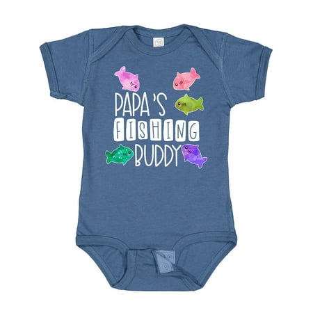 Inktastic Papa s Fishing Buddy with Colorful Fish Gift Baby Boy or Baby Girl Bodysuit
Inktastic Papa s Fishing Buddy with Colorful Fish Gift Baby Boy or Baby Girl Bodysuit