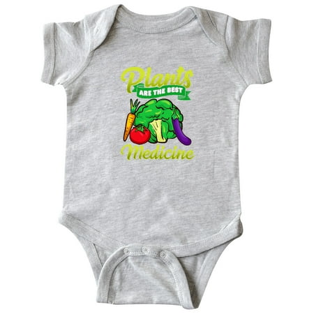 Inktastic Vegan Eating Plant Quote Gift Baby Boy or Baby Girl Bodysuit
