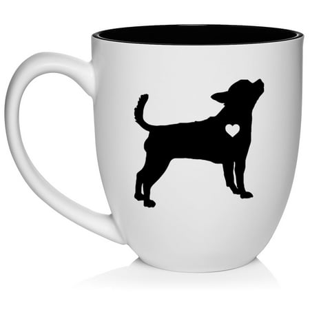 Cute Chihuahua With Heart Ceramic Coffee Mug Tea Cup Gift for Her Him Friend Coworker Wife Husband Dog Lover (16oz White)
Cute Chihuahua With Heart Ceramic Coffee Mug Tea Cup Gift for Her Him Friend Coworker Wife Husband Dog Lover (16oz White)