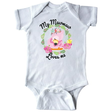Inktastic Baby Flamingo My Mawmaw Loves Me with Flower Wreath Gift Baby Boy or Baby Girl Bodysuit
Inktastic Baby Flamingo My Mawmaw Loves Me with Flower Wreath Gift Baby Boy or Baby Girl Bodysuit