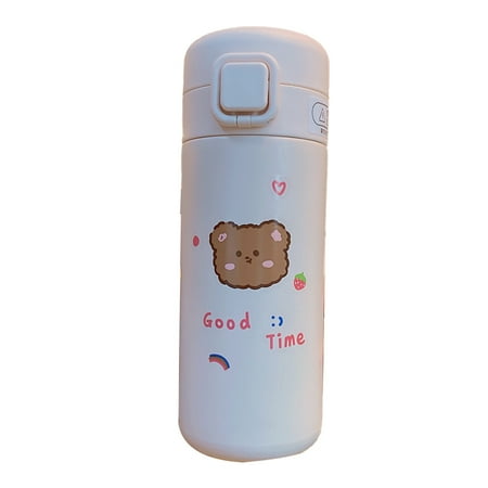 Cartoon 350ML Vacuum Flask Portable Bottle Stainless Steel Insulated Cup Nonslip Water Bottles Cups for Travel Home School White
Cartoon 350ML Vacuum Flask Portable Bottle Stainless Steel Insulated Cup Nonslip Water Bottles Cups for Travel Home School White