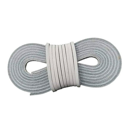 Lovoski Square 72 X 0.1In Cowhide Leather Shoes Boots Laces Thongs Strong