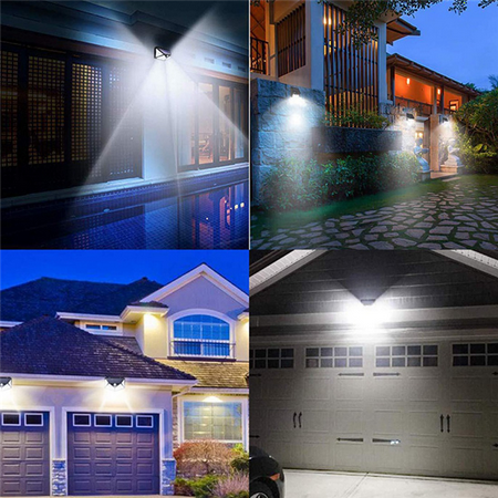 SNOWINSPRING 4Pcs Solar Led Light Outdoor Solar Wall Lamp Garden Decoration Lights with Motion Sensor Waterproof Lamp 100LED 3Mods
SNOWINSPRING 4Pcs Solar Led Light Outdoor Solar Wall Lamp Garden Decoration Lights with Motion Sensor Waterproof Lamp 100LED 3Mods