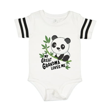 Inktastic My Great Grandma Loves Me- Cute Panda Gift Baby Boy or Baby Girl Bodysuit
Inktastic My Great Grandma Loves Me- Cute Panda Gift Baby Boy or Baby Girl Bodysuit