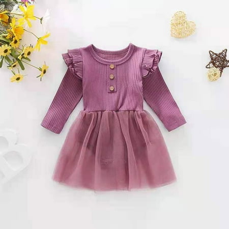 QISIWOLE Toddler Kids Girls Cute Net Yarn Long Sleeve Cotton Ruffle Romper Jumpsuit Sales
QISIWOLE Toddler Kids Girls Cute Net Yarn Long Sleeve Cotton Ruffle Romper Jumpsuit Sales