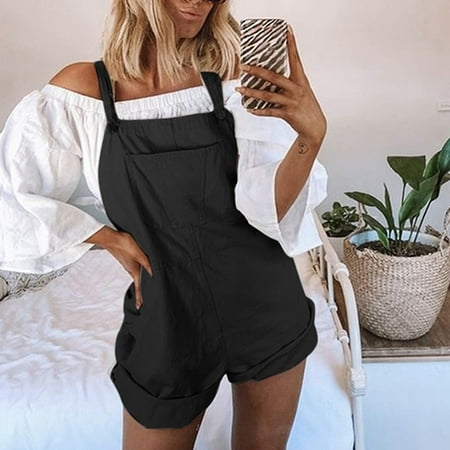 Rompers for women Women Casual Loose Jumpsuit Fashion Beach Style Sleeveless Slim Suspenders CHMORA
Rompers for women Women Casual Loose Jumpsuit Fashion Beach Style Sleeveless Slim Suspenders CHMORA