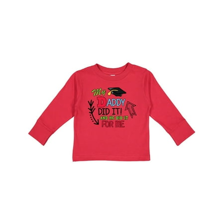 Inktastic My Daddy Did It and He Did it For Me with Graduation Cap Gift Toddler Boy Girl Long Sleeve T-Shirt
Inktastic My Daddy Did It and He Did it For Me with Graduation Cap Gift Toddler Boy Girl Long Sleeve T-Shirt