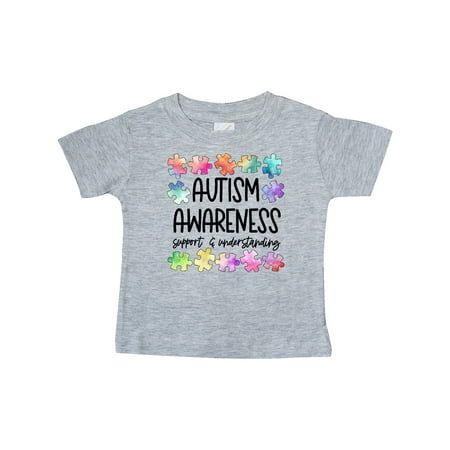 Inktastic Autism Awareness Support and Understanding Puzzle Pieces Gift Baby Boy or Baby Girl T-Shirt
Inktastic Autism Awareness Support and Understanding Puzzle Pieces Gift Baby Boy or Baby Girl T-Shirt