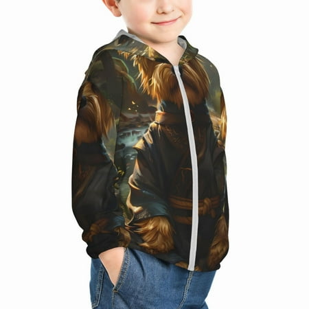 Uemuo Forest Creek Cute Dog Pattern Rash Guard for Boys Girls Long Sleeve Swim Shirts UPF 50+ UV Sun Protection Hooded Fishing Shirt with Pocket for Kid-5 Years
Uemuo Forest Creek Cute Dog Pattern Rash Guard for Boys Girls Long Sleeve Swim Shirts UPF 50+ UV Sun Protection Hooded Fishing Shirt with Pocket for Kid-5 Years