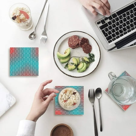 KXMDXA Geometric Hexagon Pattern Set of 8 Coaster for Drinks Absorbent Ceramic Stone Coasters Cup Mat with Cork Base for Home Kitchen Room Coffee Table Bar Decor
KXMDXA Geometric Hexagon Pattern Set of 8 Coaster for Drinks Absorbent Ceramic Stone Coasters Cup Mat with Cork Base for Home Kitchen Room Coffee Table Bar Decor