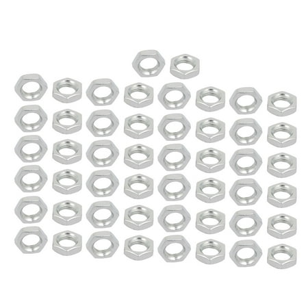 Unique Bargains 50pcs M8 x 4mm Female Thread Metal Hex Nut Screw Cap Fastener 1mm Thread Pitch
Unique Bargains 50pcs M8 x 4mm Female Thread Metal Hex Nut Screw Cap Fastener 1mm Thread Pitch