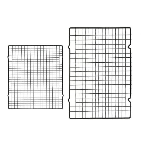 2Pcs Cooling Racks for Baking Non Stick Metal Cake Cooling Wire Roasting Rack Large/Small Heavy Cooling Mesh
2Pcs Cooling Racks for Baking Non Stick Metal Cake Cooling Wire Roasting Rack Large/Small Heavy Cooling Mesh