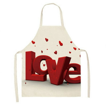 Yegsfteu Valentine s Day Printed Linen Apron Waterproof Kitchen Accessories (68x55cm)
Yegsfteu Valentine s Day Printed Linen Apron Waterproof Kitchen Accessories (68x55cm)