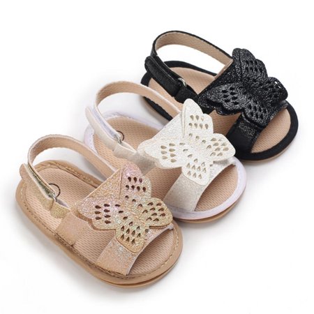 Summer Baby Shoes Baby Girl Sandals For Toddlers Flats Sandal Butterfly PU Soft Sole Anti-Slip Crib Shoes First Walker 0-18M
Summer Baby Shoes Baby Girl Sandals For Toddlers Flats Sandal Butterfly PU Soft Sole Anti-Slip Crib Shoes First Walker 0-18M
