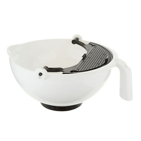 Famure 2-in-1 Kitchen Strainer Fruit and Vegetable Cleaning and Draining Tool Mixing Bowl 360-Degree Rotating Double Layered Kitchen Drainer
Famure 2-in-1 Kitchen Strainer Fruit and Vegetable Cleaning and Draining Tool Mixing Bowl 360-Degree Rotating Double Layered Kitchen Drainer
