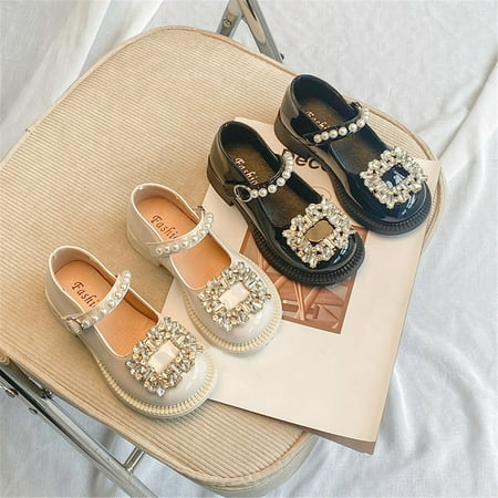 Aayomet Girls Leather Rhinestones Design Soft Round Toe Princess Dress Flat Shoes(Toddler/Little Kid/Big Slides for Kids Shoes B 13 Little Kids
Aayomet Girls Leather Rhinestones Design Soft Round Toe Princess Dress Flat Shoes(Toddler/Little Kid/Big Slides for Kids Shoes B 13 Little Kids