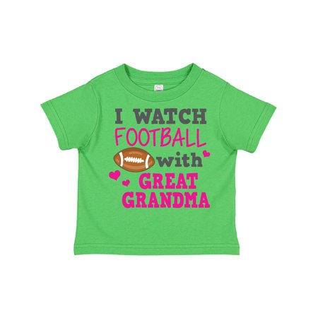 Inktastic I Watch Football with My Great Grandma Gift Toddler Toddler Girl T-Shirt
Inktastic I Watch Football with My Great Grandma Gift Toddler Toddler Girl T-Shirt