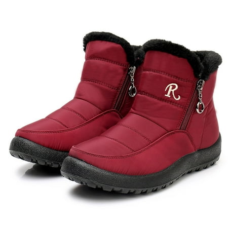 Stamzod Women s Snow Boots Clearance Winter Plus Velvet Warm Cotton Shoes Soft Bottom Cloth Cotton Snow Boots Red 39
Stamzod Women s Snow Boots Clearance Winter Plus Velvet Warm Cotton Shoes Soft Bottom Cloth Cotton Snow Boots Red 39