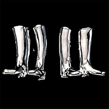 Exselle 246086P Riding Boot Earrings, Platinum Plated