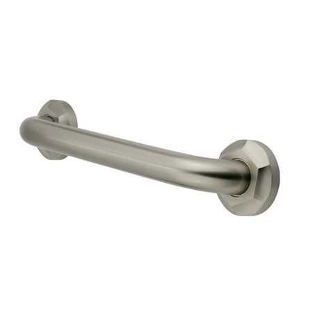Kingston Brass DR714188 Metropolitan 18 Grab Bar 1-1/4 Diameter Brushed Nickel