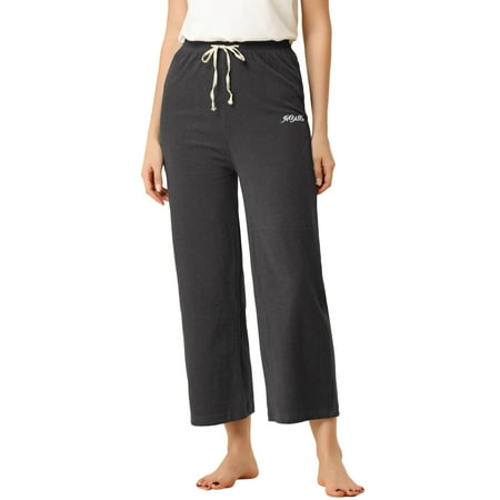 Unique Bargains Women s Wide Leg Drawstring Comfy Yoga Pants Lounge Pajamas Pants
Unique Bargains Women s Wide Leg Drawstring Comfy Yoga Pants Lounge Pajamas Pants