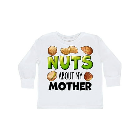 Inktastic Nuts About My Mother Peanut Almond Pistachio Gift Toddler Boy or Toddler Girl Long Sleeve T-Shirt
Inktastic Nuts About My Mother Peanut Almond Pistachio Gift Toddler Boy or Toddler Girl Long Sleeve T-Shirt