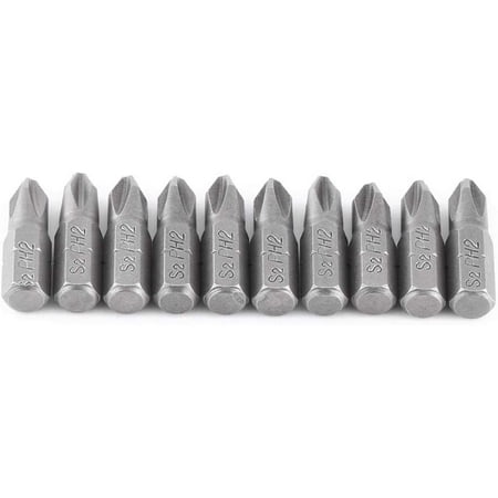 10 Pack Magnetic Screwdriver Bits 25mm Length 6.35mm Length Hex Shank S2 Alloy Steel Phillips Screwdriver Bits
10 Pack Magnetic Screwdriver Bits 25mm Length 6.35mm Length Hex Shank S2 Alloy Steel Phillips Screwdriver Bits
