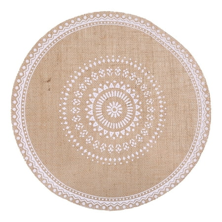for Creative Mandala Round Placemat Boho Woven Macrame Fringe Tassels Table Mat Heat Resistant Cup Plate Dish Coaster for Kitchen Table Decor
for Creative Mandala Round Placemat Boho Woven Macrame Fringe Tassels Table Mat Heat Resistant Cup Plate Dish Coaster for Kitchen Table Decor