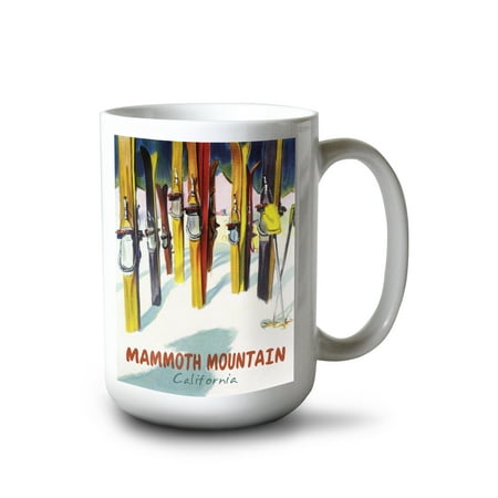 15 fl oz Ceramic Mug Mammoth Mountain California Colorful Skis Dishwasher & Microwave Safe
15 fl oz Ceramic Mug Mammoth Mountain California Colorful Skis Dishwasher & Microwave Safe