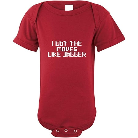 I Got The Moves Like Jagger Baby Bodysuit One Piece Garnet 18 Months
I Got The Moves Like Jagger Baby Bodysuit One Piece Garnet 18 Months