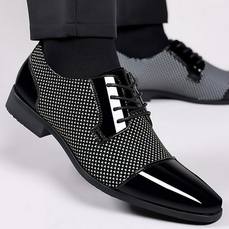 SHZHYIQIMR Elegant Formal Low-Top Lace-Up Derby Shoes with PU Uppers for Business Office Attire
SHZHYIQIMR Elegant Formal Low-Top Lace-Up Derby Shoes with PU Uppers for Business Office Attire