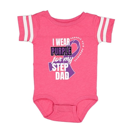 Inktastic Chronic Pain I Wear Purple For My Step Dad Gift Baby Boy or Baby Girl Bodysuit
Inktastic Chronic Pain I Wear Purple For My Step Dad Gift Baby Boy or Baby Girl Bodysuit