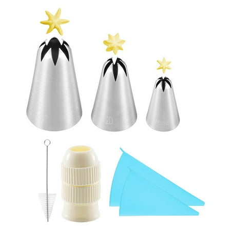 AOOOWER 7pcs Cake Decorating Kits Supplies Numbered Piping Tips Icing Nozzles Pastry Bag
AOOOWER 7pcs Cake Decorating Kits Supplies Numbered Piping Tips Icing Nozzles Pastry Bag