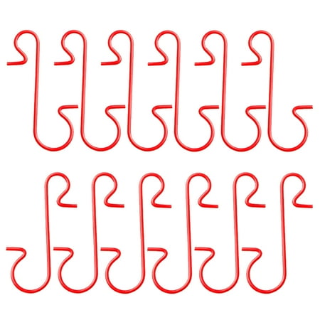 NICEXMAS 150PCS Christmas Metal Hanging Hook Creative S Shape Hook Metal Hanger Christmas Decoration Supplies (Red)
NICEXMAS 150PCS Christmas Metal Hanging Hook Creative S Shape Hook Metal Hanger Christmas Decoration Supplies (Red)