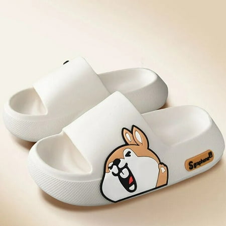 CoCopeanut 2022 Summer New Cute Tiger Sticker Thick Sole Women Slippers Bathroom Beach Indoor Sandals Couple Slides Soft Women Shoes
CoCopeanut 2022 Summer New Cute Tiger Sticker Thick Sole Women Slippers Bathroom Beach Indoor Sandals Couple Slides Soft Women Shoes