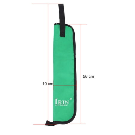 Greensen IRIN 5 Colors Drum Stick Storage Hanging Bag Drumstick Portable Handbag with Handle Drumstick Holder
Greensen IRIN 5 Colors Drum Stick Storage Hanging Bag Drumstick Portable Handbag with Handle Drumstick Holder