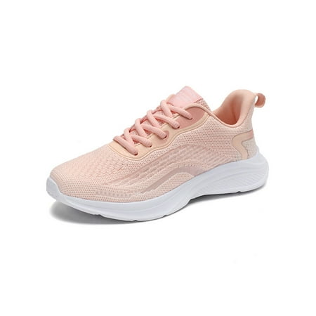 Daeful Womens Running Shoes Sport Trainers Mesh Sneakers Lightweight Lace Up Walking Shoe Women Breathable Light Pink 5
Daeful Womens Running Shoes Sport Trainers Mesh Sneakers Lightweight Lace Up Walking Shoe Women Breathable Light Pink 5