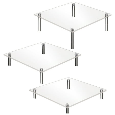 FRCOLOR 3Pcs Stackable Cake Holder Transparent Cake Tray Acrylic Cake Stand Acrylic Clear Cupcake Stand
FRCOLOR 3Pcs Stackable Cake Holder Transparent Cake Tray Acrylic Cake Stand Acrylic Clear Cupcake Stand
