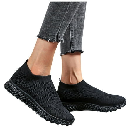 Holiday Savings Deals! Kukoosong Running Shoes for Women Fashion Casual Women Knitting Increased Bottom Breathable Soft Sole Running Sneakers Solid Hollow out Walking Hiking Shoes Black 5.5
Holiday Savings Deals! Kukoosong Running Shoes for Women Fashion Casual Women Knitting Increased Bottom Breathable Soft Sole Running Sneakers Solid Hollow out Walking Hiking Shoes Black 5.5