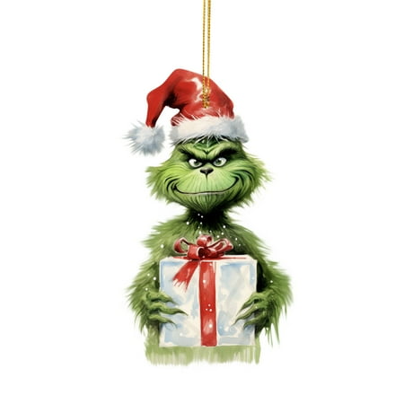 Clearance Gr1nch!Black and Friday Deals Christmas Cartoon Acrylic Green Pendant Holiday Tree Pendant Car Accessory Pendant Indoor and Outdoor Decoration
Clearance Gr1nch!Black and Friday Deals Christmas Cartoon Acrylic Green Pendant Holiday Tree Pendant Car Accessory Pendant Indoor and Outdoor Decoration