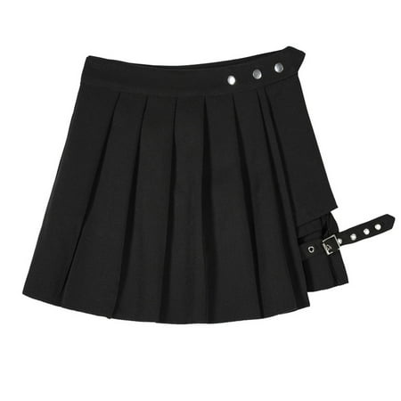 Timegard Women Fashion Casual Solid High Waist Ruffled Frenulum Zipper Short Skirt Black S
Timegard Women Fashion Casual Solid High Waist Ruffled Frenulum Zipper Short Skirt Black S