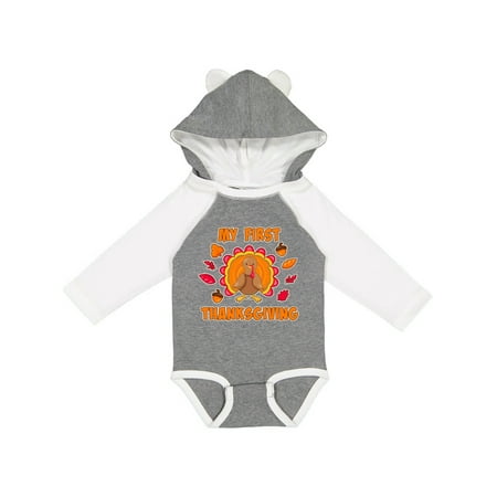 Inktastic My First Thanksgiving with Cute Turkey Gift Baby Boy or Baby Girl Long Sleeve Bodysuit
Inktastic My First Thanksgiving with Cute Turkey Gift Baby Boy or Baby Girl Long Sleeve Bodysuit