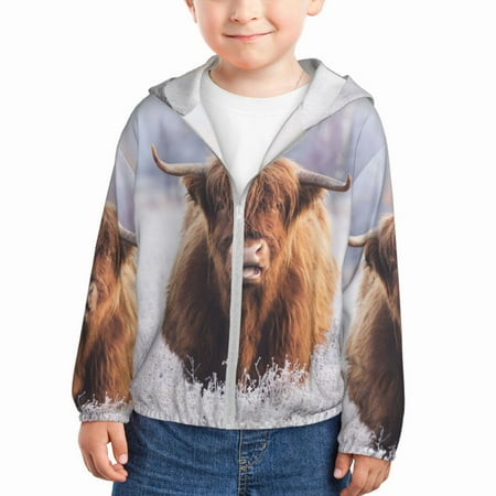 Lukts Cow Print Children s Long-Sleeved Sun Protection Clothing Hooded Sweatshirts for Boys and Girls Outdoor Sports-5 Years
Lukts Cow Print Children s Long-Sleeved Sun Protection Clothing Hooded Sweatshirts for Boys and Girls Outdoor Sports-5 Years