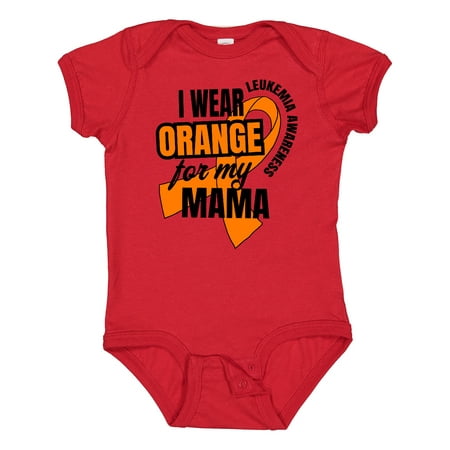 Inktastic I Wear Orange for My Mama Leukemia Awareness Gift Baby Boy or Baby Girl Bodysuit
Inktastic I Wear Orange for My Mama Leukemia Awareness Gift Baby Boy or Baby Girl Bodysuit