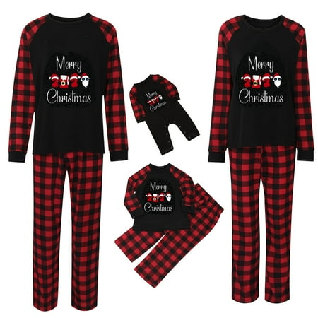 BEFOKA Christmas Baby Kids Child Printed Top+Pants Xmas Family Matching Pajamas Set Black(Kids)
BEFOKA Christmas Baby Kids Child Printed Top+Pants Xmas Family Matching Pajamas Set Black(Kids)
