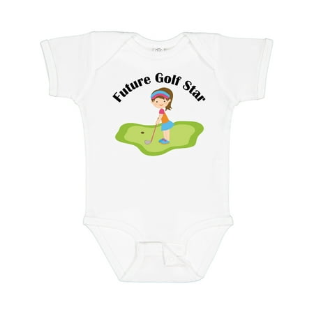 Inktastic Future Golf Star Girls Golfing Gift Baby Girl Bodysuit
Inktastic Future Golf Star Girls Golfing Gift Baby Girl Bodysuit