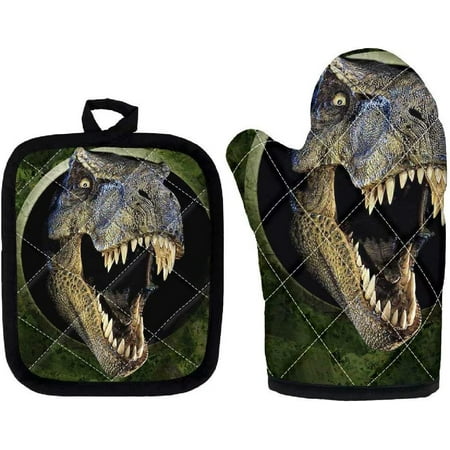 Funny Kitchen Set Dinosaur Oven Mitts and Pot Holder Machine Washable Cotton Material 2pcs Protect Your Hands in the Kitchen Durable Barbecues Outdoor Ovens Soft Feeling Flexible Operation
Funny Kitchen Set Dinosaur Oven Mitts and Pot Holder Machine Washable Cotton Material 2pcs Protect Your Hands in the Kitchen Durable Barbecues Outdoor Ovens Soft Feeling Flexible Operation